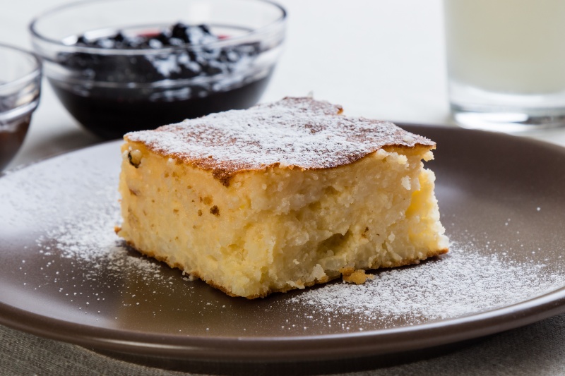 pudin de arroz con leche