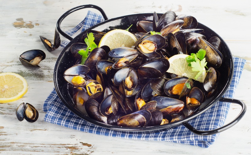 Mejillones al limón